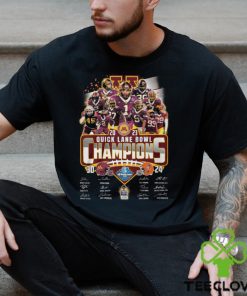Minnesota Golden Gophers Win 30 24 Bowling Green Falcons 2023 Quick Lane Bowl Champions signatures shirt