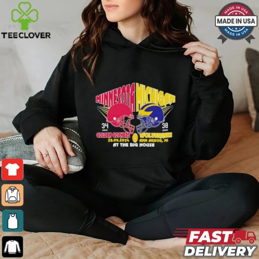 Minnesota Golden Gophers vs Michigan Wolverines at the big house shirt