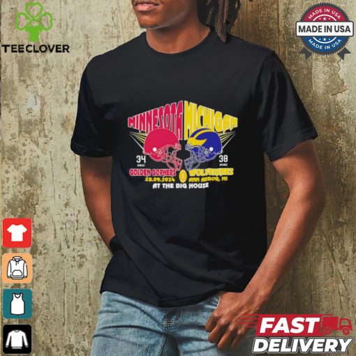 Minnesota Golden Gophers vs Michigan Wolverines at the big house shirt
