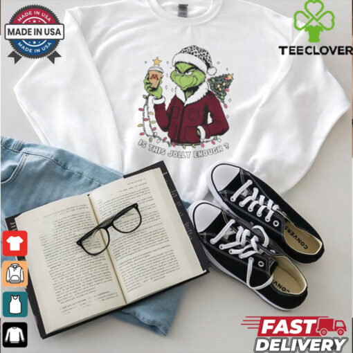 Minnesota Golden Gophers x Santa Grinch Is This Jolly Enough Merry Christmas Shirt