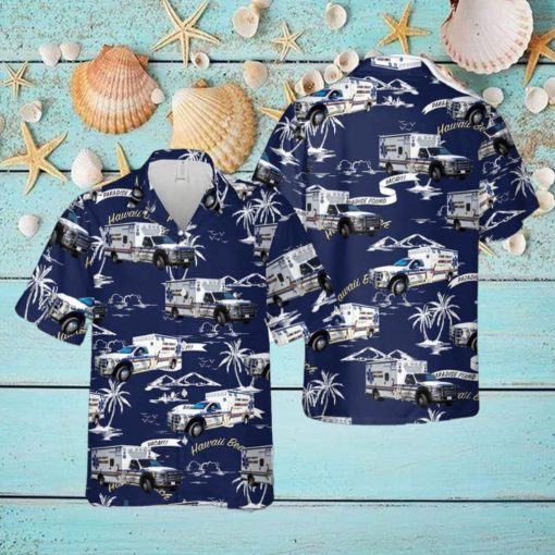 Minnesota Lake County Ambulance Service Hawaiian Shirt Men And Women Gift Floral Beach