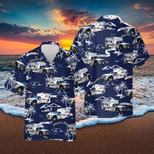 Minnesota Lake County Ambulance Service Hawaiian Shirt Men And Women Gift Floral Beach