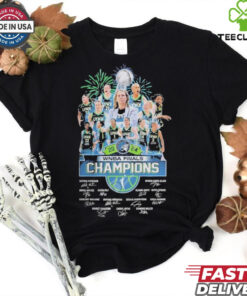 Minnesota Lynx 2024 WNBA Finals Champions Signatures Shirt