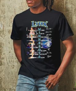 Minnesota Lynx Women’s Basketball Greatest Players Signatures T Shirt