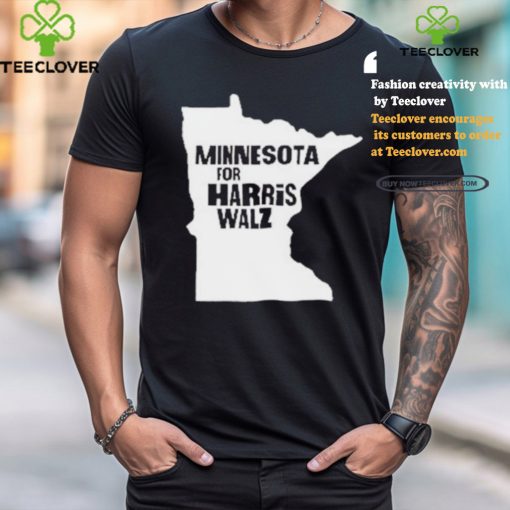 Minnesota Map for Harris Walz 2024 T Shirt