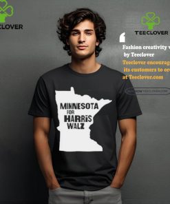 Minnesota Map for Harris Walz 2024 T Shirt