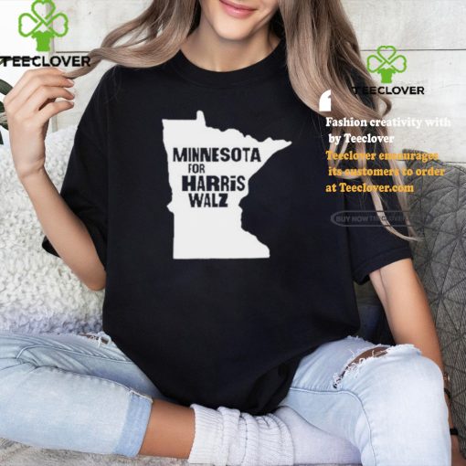 Minnesota Map for Harris Walz 2024 T Shirt