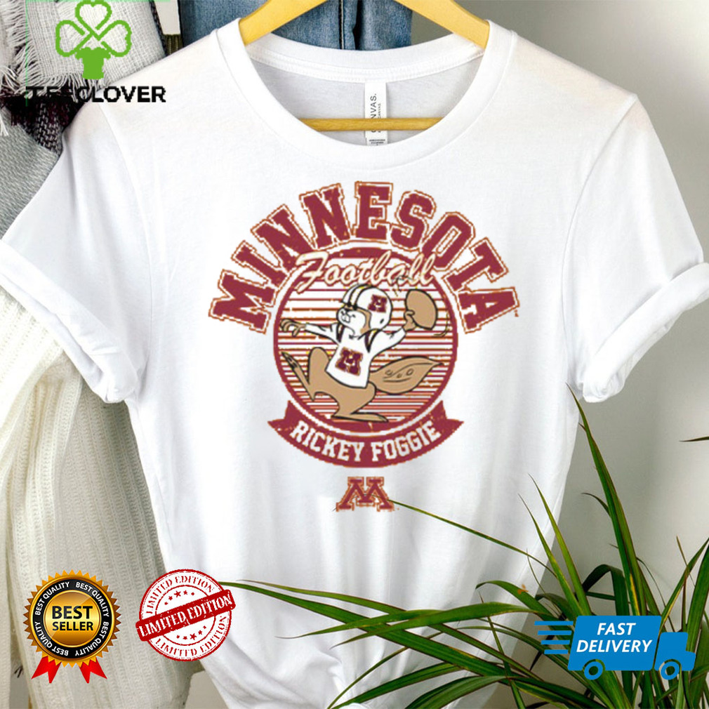 Minnesota NCAA Football Rickey Foggie Classic Fashion Hooded Shirt Minnesota NCAA Football Rickey Foggie Classic Fashion Hooded Shirt