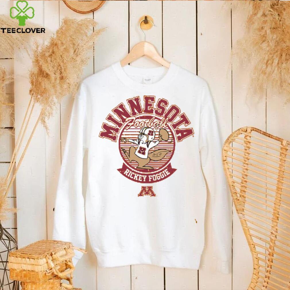 Minnesota NCAA Football Rickey Foggie Classic Fashion Hooded Shirt Minnesota NCAA Football Rickey Foggie Classic Fashion Hooded Shirt