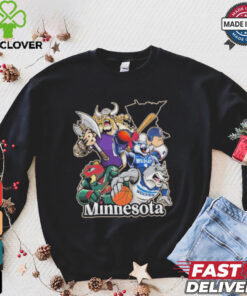 Minnesota Sports Teams Mascots Vintage Shirt