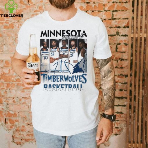 Minnesota Timberwolves Basketball Starting 5 shirt