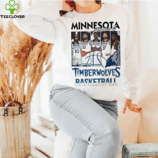 Minnesota Timberwolves Basketball Starting 5 shirt