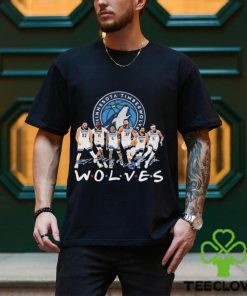 Minnesota Timberwolves Basketball True Team True Friends Signatures shirt