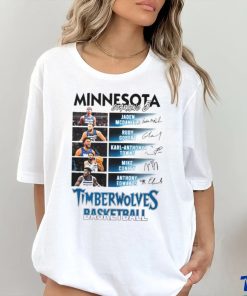 Minnesota Timberwolves Basketball team starting 5 lineup hoodie, sweater, longsleeve, shirt v-neck, t-shirt