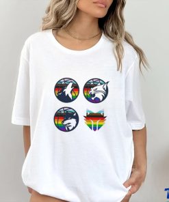 Minnesota Timberwolves Happy Pride Month Celebrating Our LGBTQ Community T Shirt