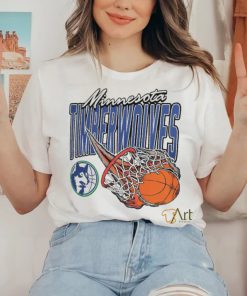 Minnesota Timberwolves Homage Unisex 35th Anniversary Hardwood Classics On Fire Shirt