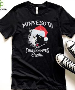 Minnesota Timberwolves Santa Hat Christmas Shirt