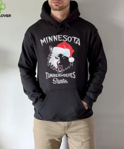 Minnesota Timberwolves Santa Hat Christmas Shirt