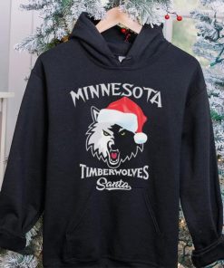 Minnesota Timberwolves Santa Hat Christmas Shirt