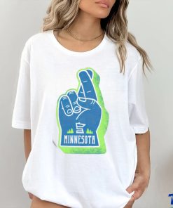 Minnesota Timberwolves mood fingers shirt