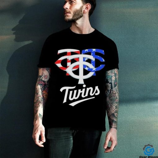 Minnesota Twins American Flag Independence Day T Shirt