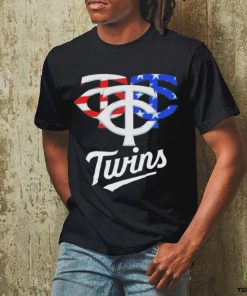 Minnesota Twins American Flag Independence Day T Shirt