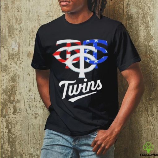 Minnesota Twins American Flag Independence Day T Shirt