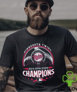 Minnesota Twins Ball Skyline AL Central Division Champions 2023 Shirt