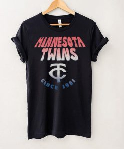 Minnesota Twins Blue Harmony Ava Raglan T Shirt