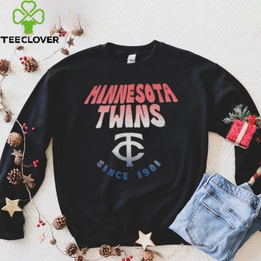 Minnesota Twins Blue Harmony Ava Raglan T Shirt