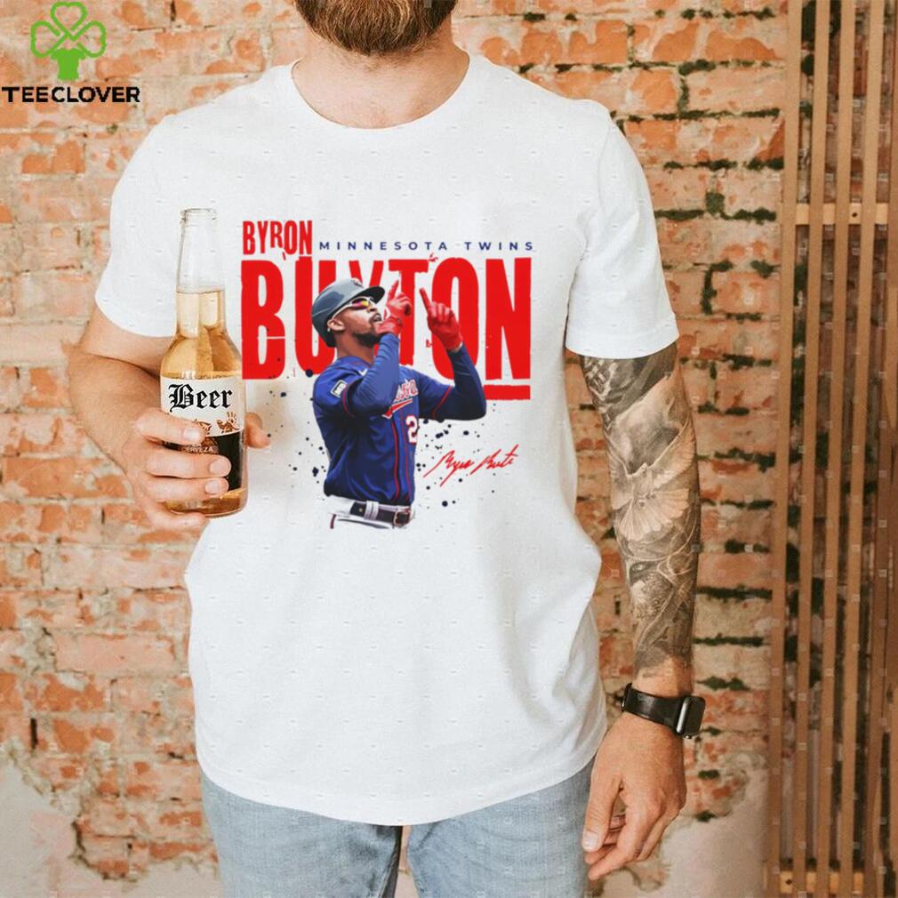 Minnesota Twins Byron Buxton signature shirt