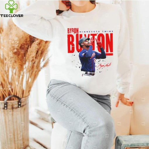 Minnesota Twins Byron Buxton signature hoodie, sweater, longsleeve, shirt v-neck, t-shirt