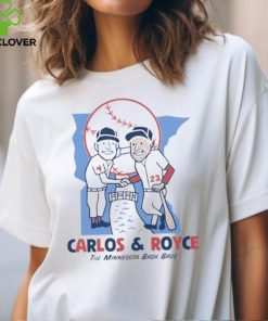 Minnesota Twins Carlos Santana and Royce Carroll The Minnesota Bash Bros shirt