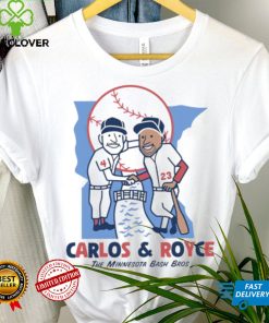 Minnesota Twins Carlos Santana and Royce Carroll The Minnesota Bash Bros shirt