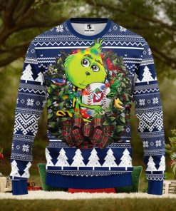 Minnesota Twins Grinch Hug Christmas Ugly Sweater