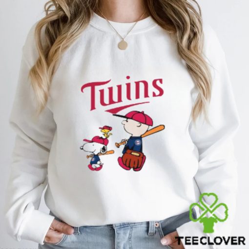 Minnesota Twins Let’s Play Baseball Together Snoopy MLB Shirt