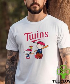 Minnesota Twins Let's Play Baseball Together Snoopy MLB Shirt