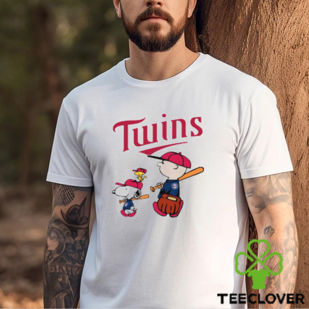 Minnesota Twins Let's Play Baseball Together Snoopy MLB Shirt Minnesota Twins Let's Play Baseball Together Snoopy MLB Shirt