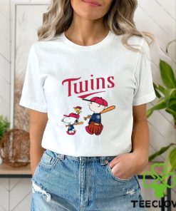 Minnesota Twins Let's Play Baseball Together Snoopy MLB Shirt