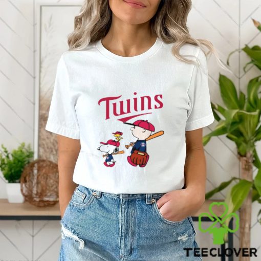 Minnesota Twins Let’s Play Baseball Together Snoopy MLB Shirt
