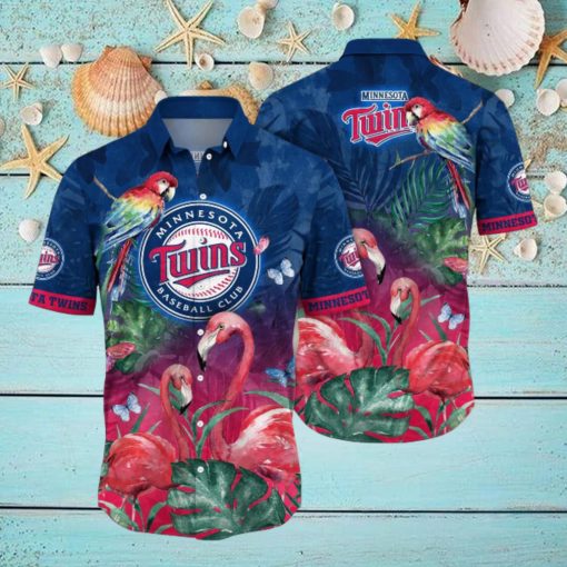 Minnesota Twins MLB Flower Hawaiian Shirt Unique Gift For Men Women Fans