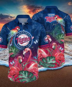 Minnesota Twins MLB Flower Hawaiian Shirt Unique Gift For Men Women Fans