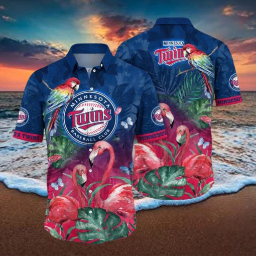 Minnesota Twins MLB Flower Hawaiian Shirt Unique Gift For Men Women Fans