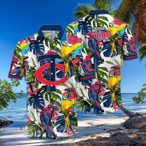 Minnesota Twins MLB Flower Unisex Hawaiian Shirt