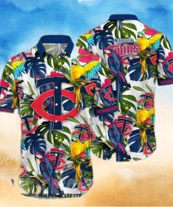 Minnesota Twins MLB Flower Unisex Hawaiian Shirt