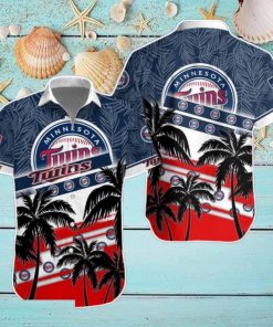 Minnesota Twins MLB Hawaiian Shirt Palm Trees Pattern New Design For Fans