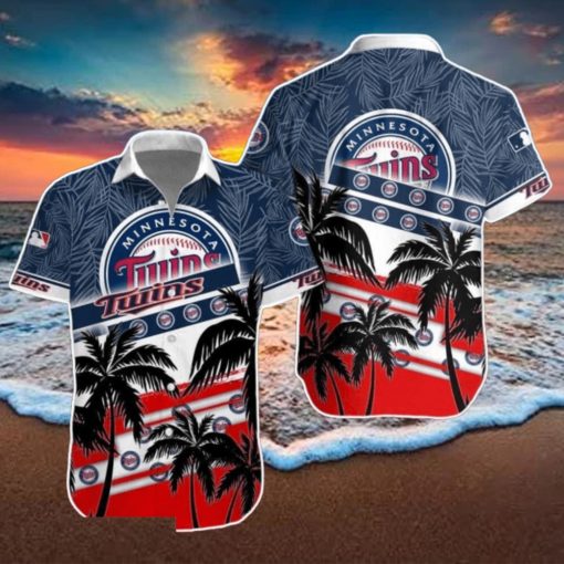 Minnesota Twins MLB Hawaiian Shirt Palm Trees Pattern New Design For Fans