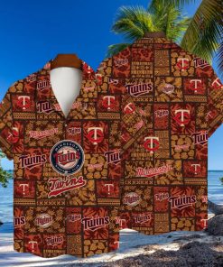 Minnesota Twins Major League Baseball 3D Print Hawaiian Shirt
