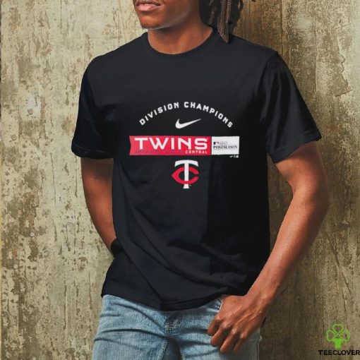 Minnesota Twins Nike 2023 AL Central Division Champions T Shirt