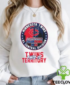 Minnesota Twins This Is Territory 2023 AL Central Division Champions hoodie, sweater, longsleeve, shirt v-neck, t-shirt